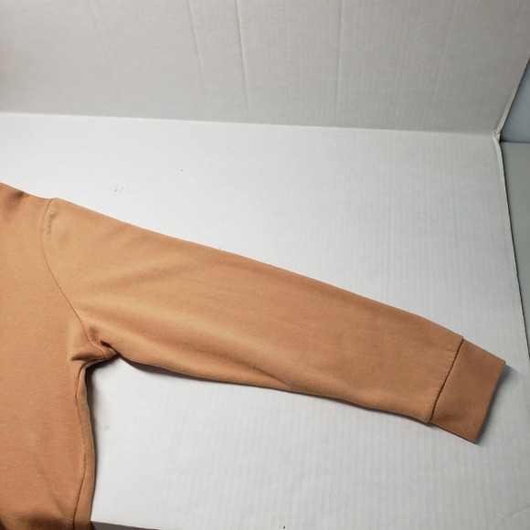 PINK Victoria's Secret Full Zip Hoodie Sweatshirt Womens XXL Brown Comfy Lounge - Picture 12 of 16